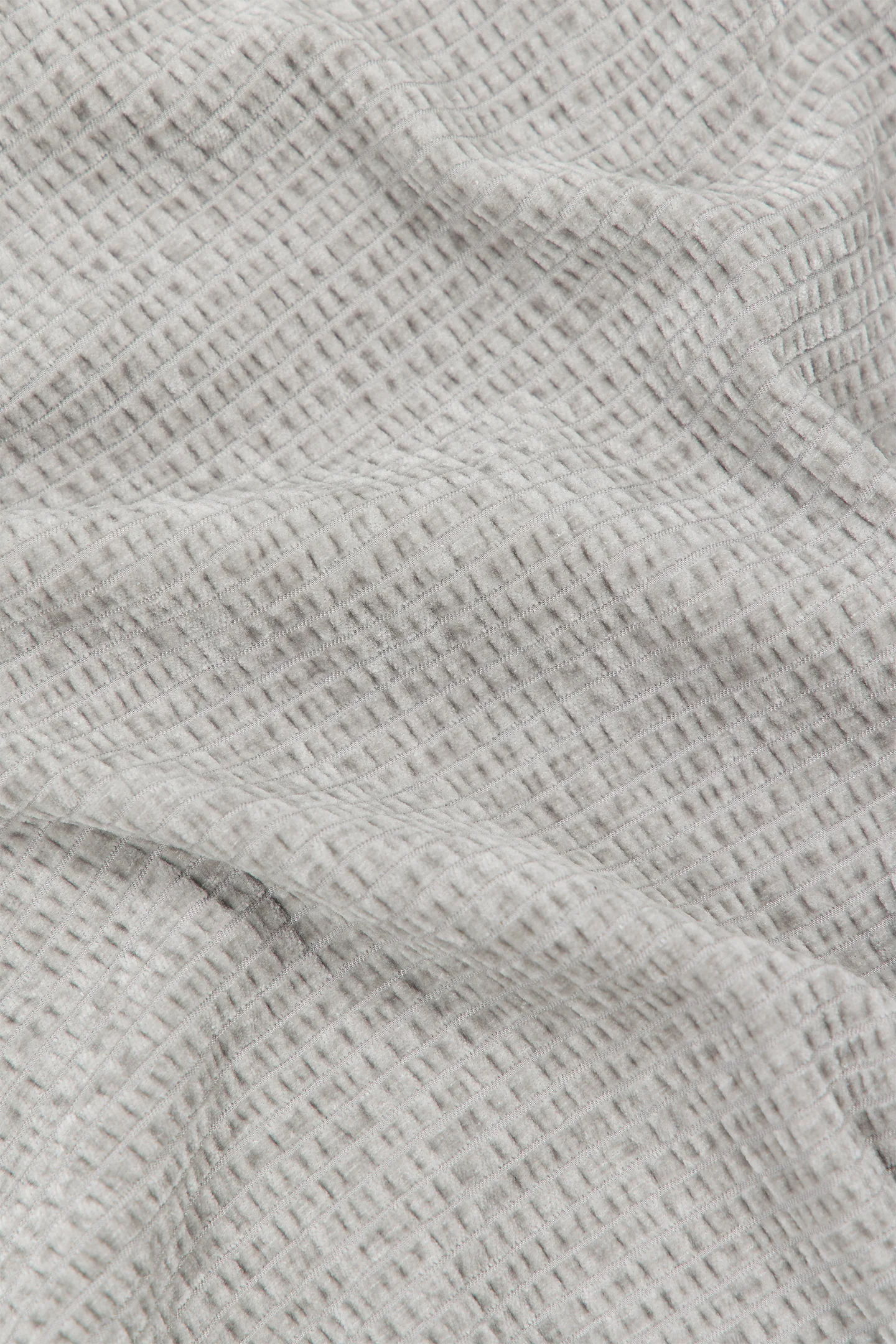 Velour Track Jacket Grey - Image 8