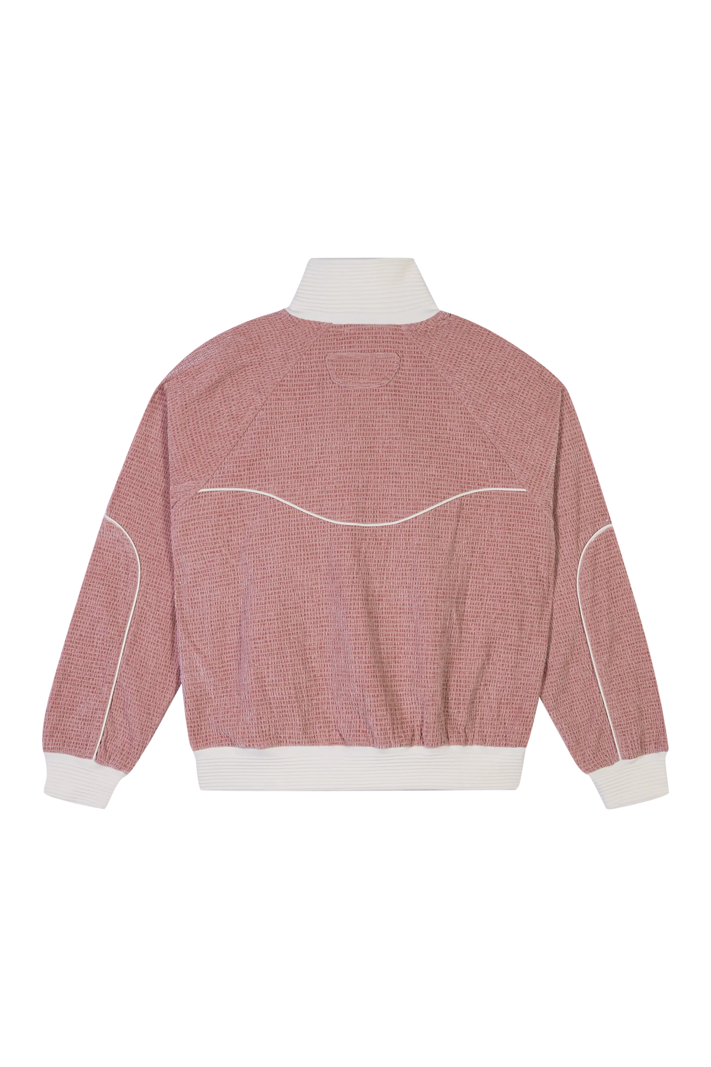 Velour Track Jacket Pink - Image 5