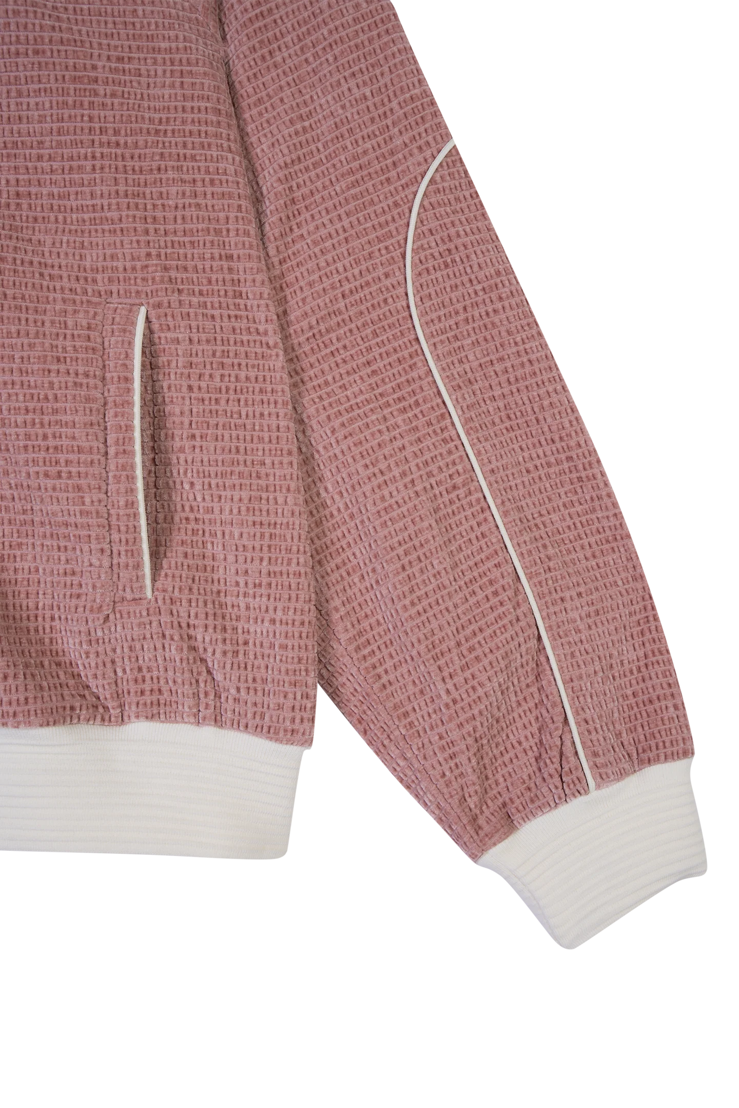 Velour Track Jacket Pink - Image 8