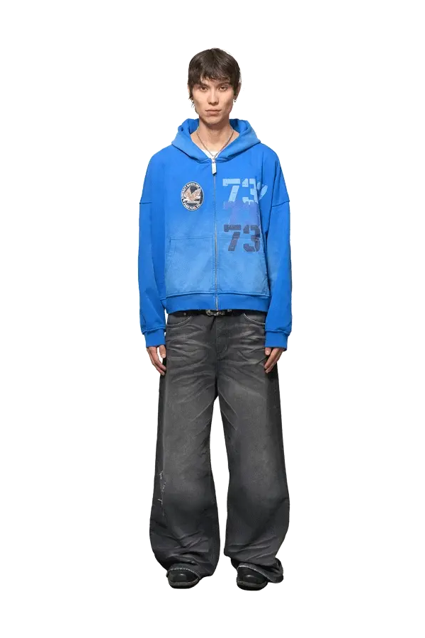 Fire Storm Zip Hoodie - Image 2