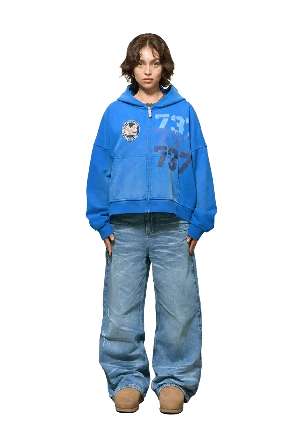 Fire Storm Zip Hoodie - Image 3