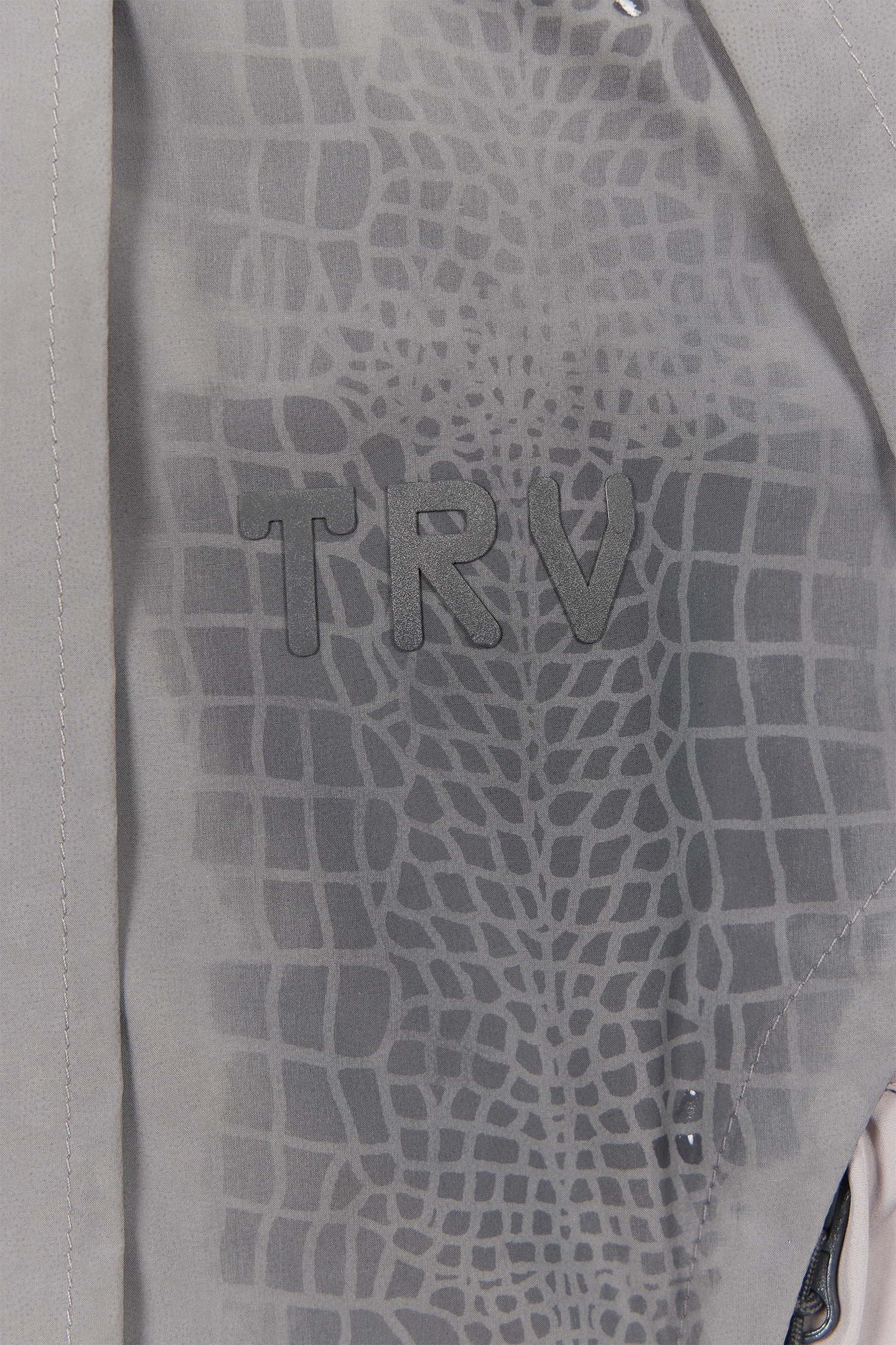 Water Reactive Reptile Jacket Grey - Image 5