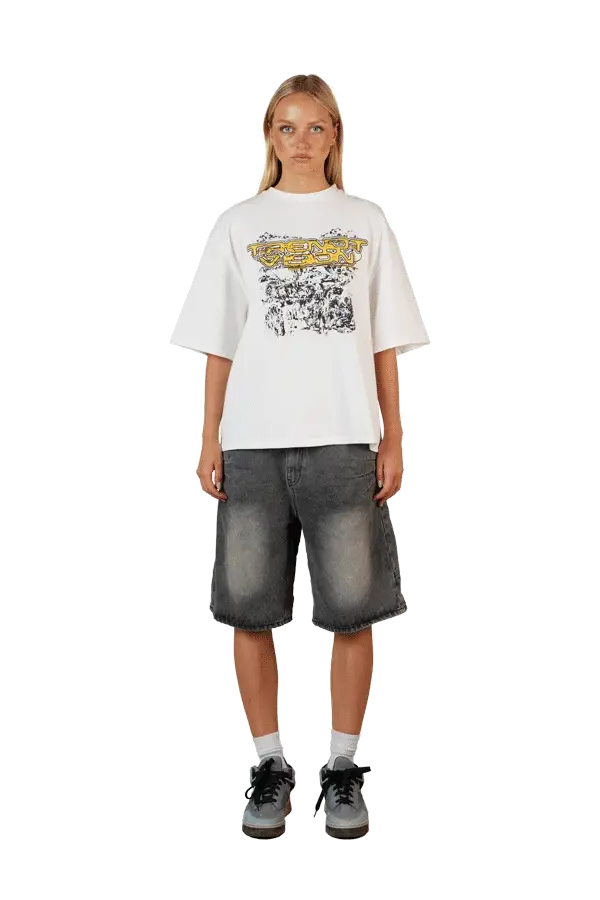 White "After Life" Tee - Image 3