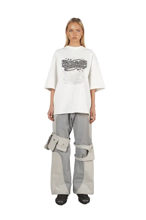 White Graphic T-Shirt - Image 3