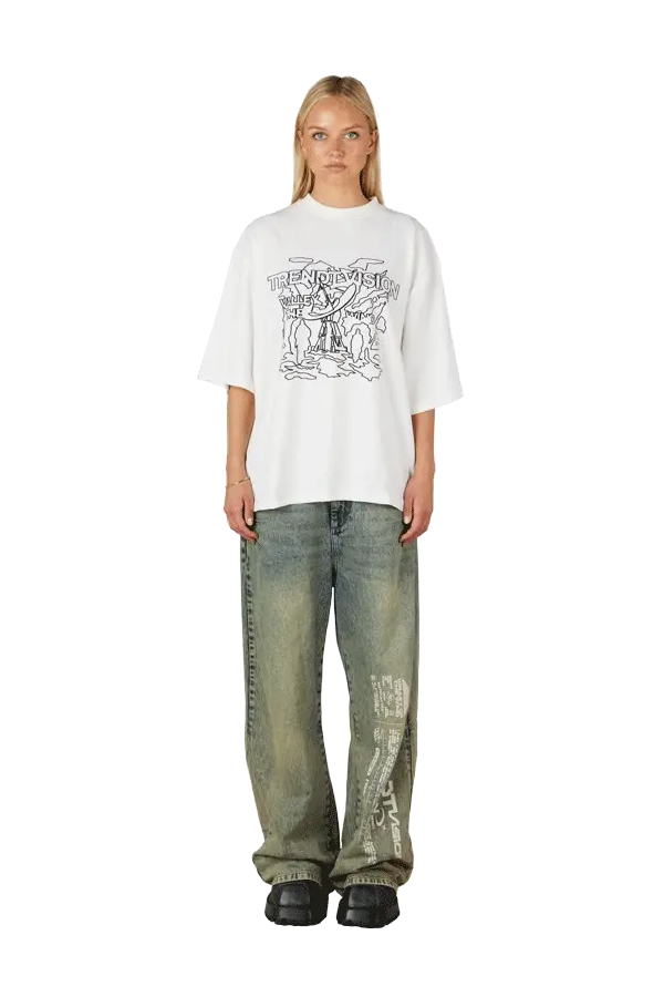 White Satelite Tee - Image 3